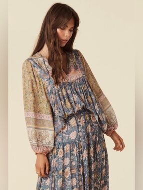 Spell & Gypsy two pieces blouse and shorts set